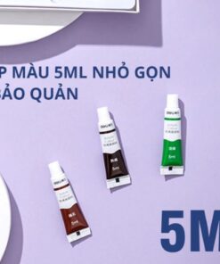 Màu Nước Acrylic Dạng Tuýp 5ml Màu Tươi Đặc Nhanh Khô Chuyên Nghiệp