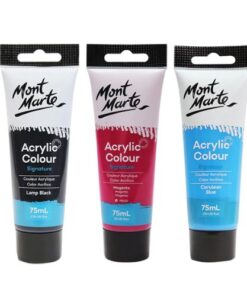 Màu Acrylic MONT MARTE cao cấp Tuýp 75ml