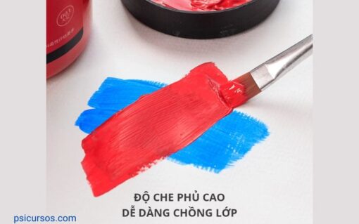 Nhờ tính linh hoạt cao, màu acrylic Deli có thể được sử dụng trên nhiều loại bề mặt khác nhau