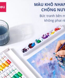 Màu Nước Acrylic Dạng Tuýp 5ml Màu Tươi Đặc Nhanh Khô Chuyên Nghiệp