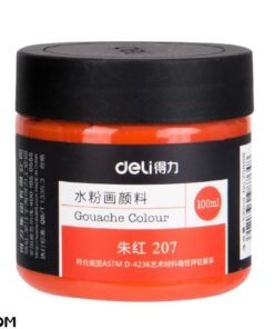 Màu nước Gouache màu cam dạng hũ 100ml