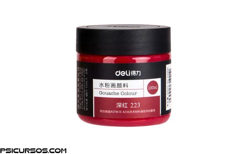 Màu nước Gouache dạng hũ 100ml